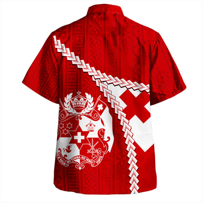 Tonga Hawaiian Shirt Ngatu Tapa Pride Style