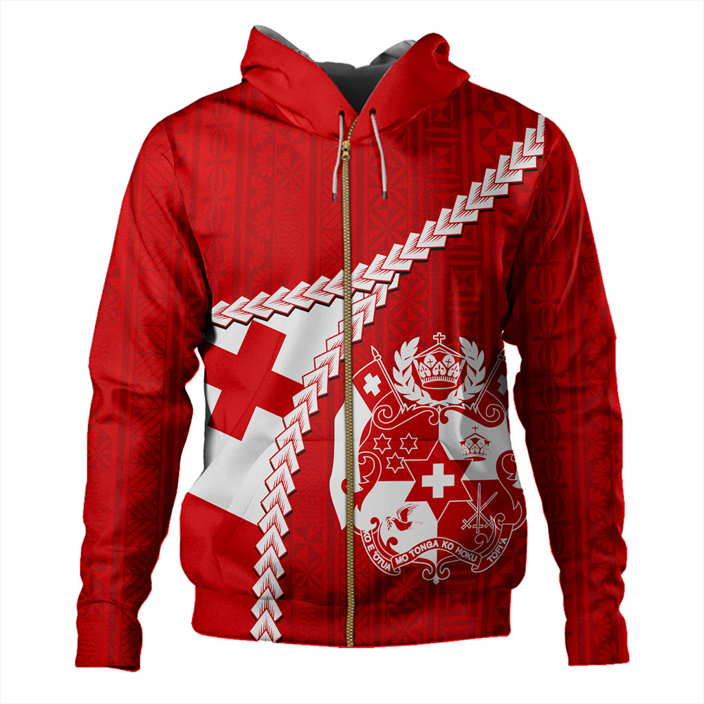 Tonga Hoodie Ngatu Tapa Pride Style
