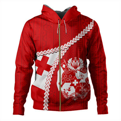 Tonga Hoodie Ngatu Tapa Pride Style