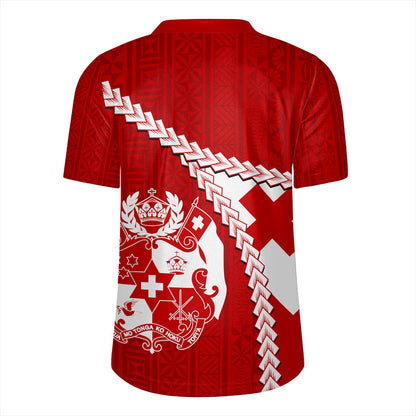 Tonga Rugby Jersey Ngatu Tapa Pride Style