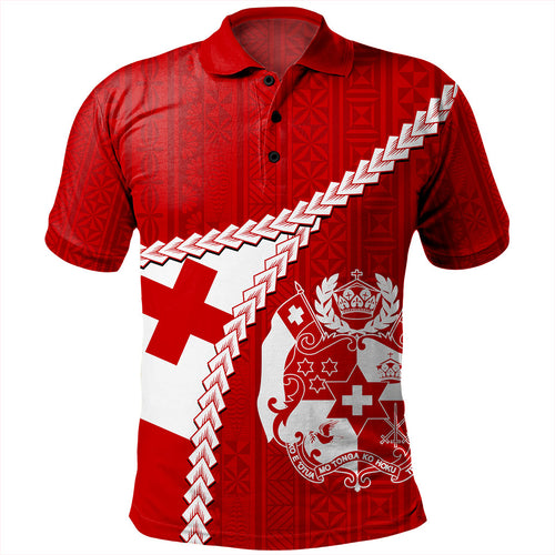 Tonga Polo Shirt Ngatu Tapa Pride Style