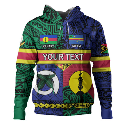 Vanuatu Hoodie Custom Tafea Kanaky Day Tribal Patterns Special Design