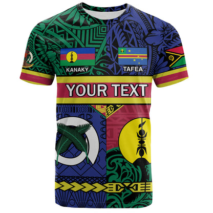 Vanuatu T-Shirt Custom Tafea Kanaky Day Tribal Patterns Special Design
