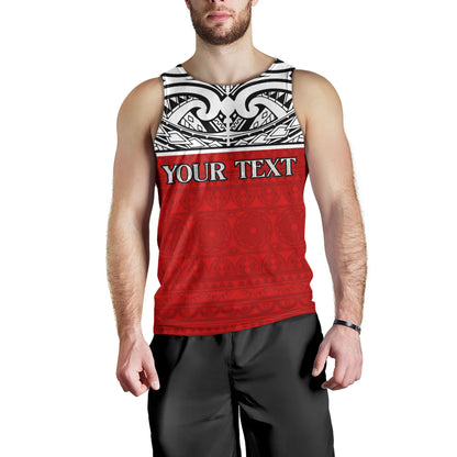 Tahiti Custom Personalised Tank Top Coat Of Arms Polynesia Patterns Style