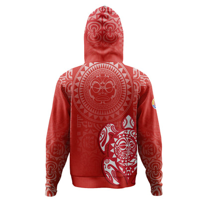 Tahiti Hoodie Tahitian Tribal Tattoos Style
