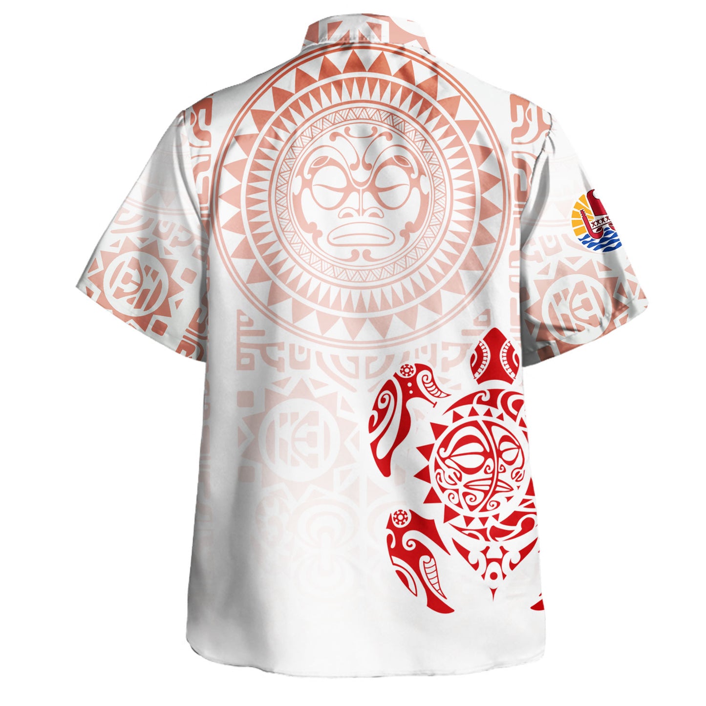 Guam Hawaiian Shirt Tribal Latte Stone Tropical Style