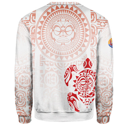 Tahiti Sweatshirt Tahitian Tribal Tattoos Style