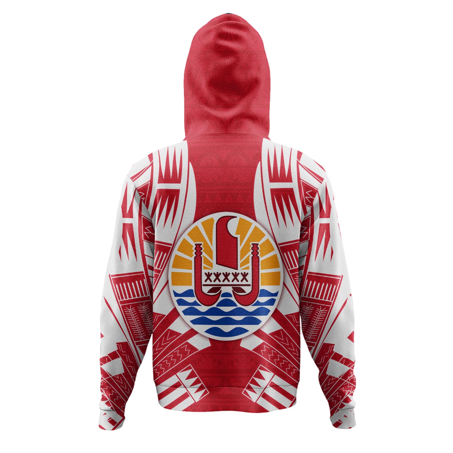 Tahiti Custom Personalised Hoodie Tattoo Style