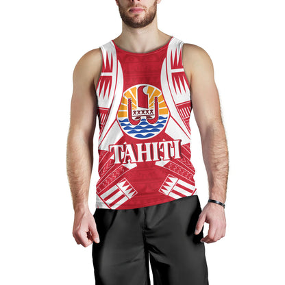 Tahiti Custom Personalised Tank Top Tattoo Style