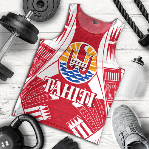 Tahiti Custom Personalised Tank Top Tattoo Style