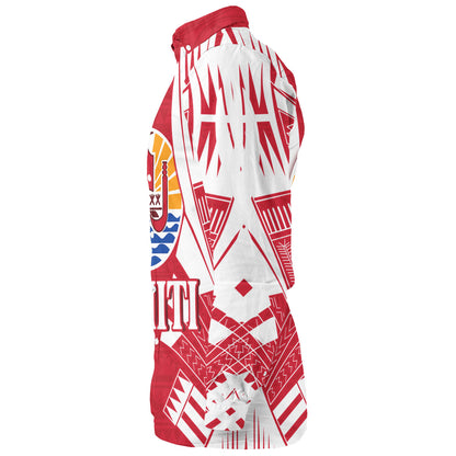 Tahiti Custom Personalised Long Sleeve Shirt Tattoo Style