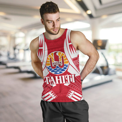 Tahiti Custom Personalised Tank Top Tattoo Style