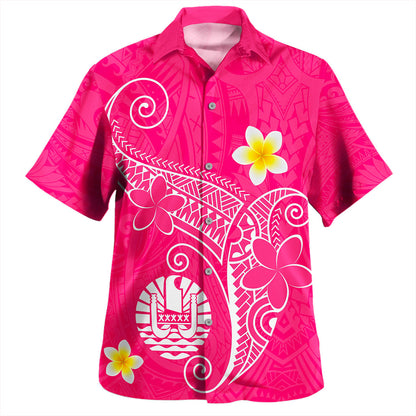 Tahiti Hawaiian Shirt Polynesia Floral Tribal Ver.1