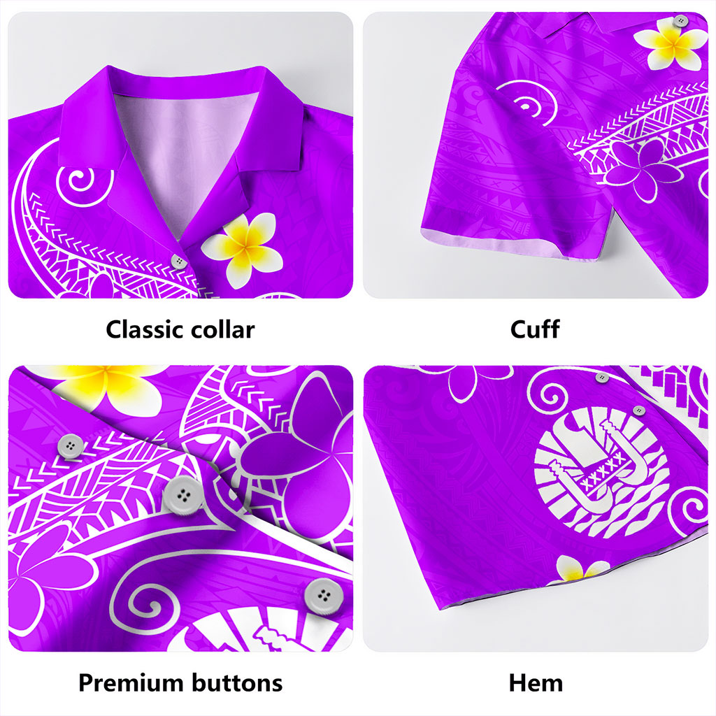 Tahiti Hawaiian Shirt Polynesia Floral Tribal Ver.1