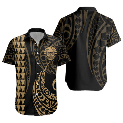 Tahiti Short Sleeve Shirt Kakau Style Ver.1