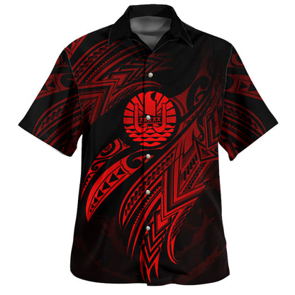 Tahiti Custom Personalised Hawaiian Shirt Hawaiian Shirt Legend Color Version