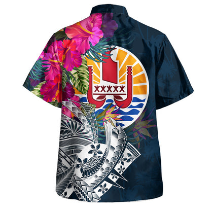 Tahiti Hawaiian Shirt Custom Personalised Polynesian Summer Vibes