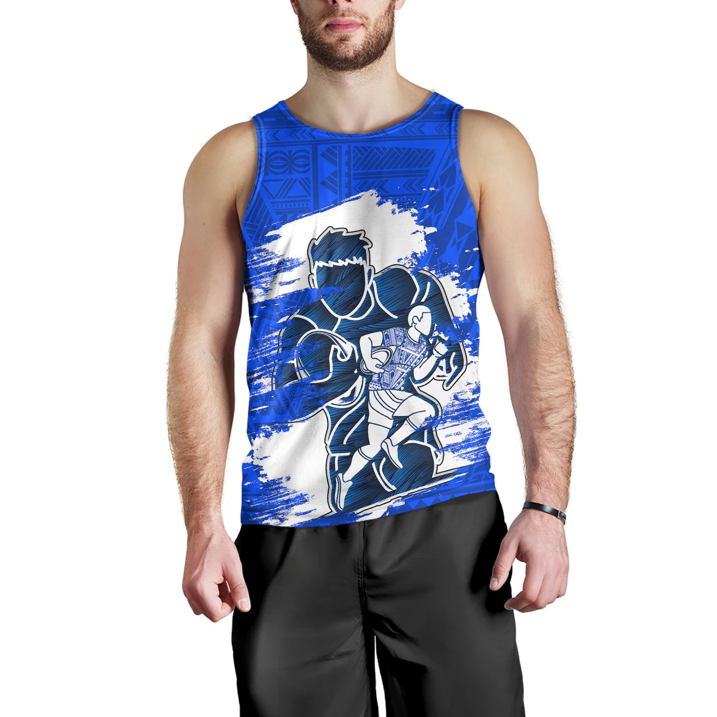 Samoa Tank Top Toa Samoa Rugby League Sport