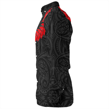 Samoa Long Sleeve Shirt Tattoo Roman Reigns With Ula Fala