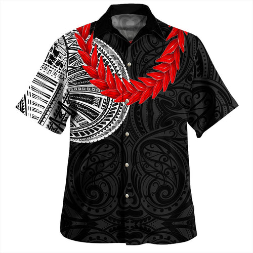 Samoa Hawaiian Shirt Tattoo Roman Reigns With Ula Fala