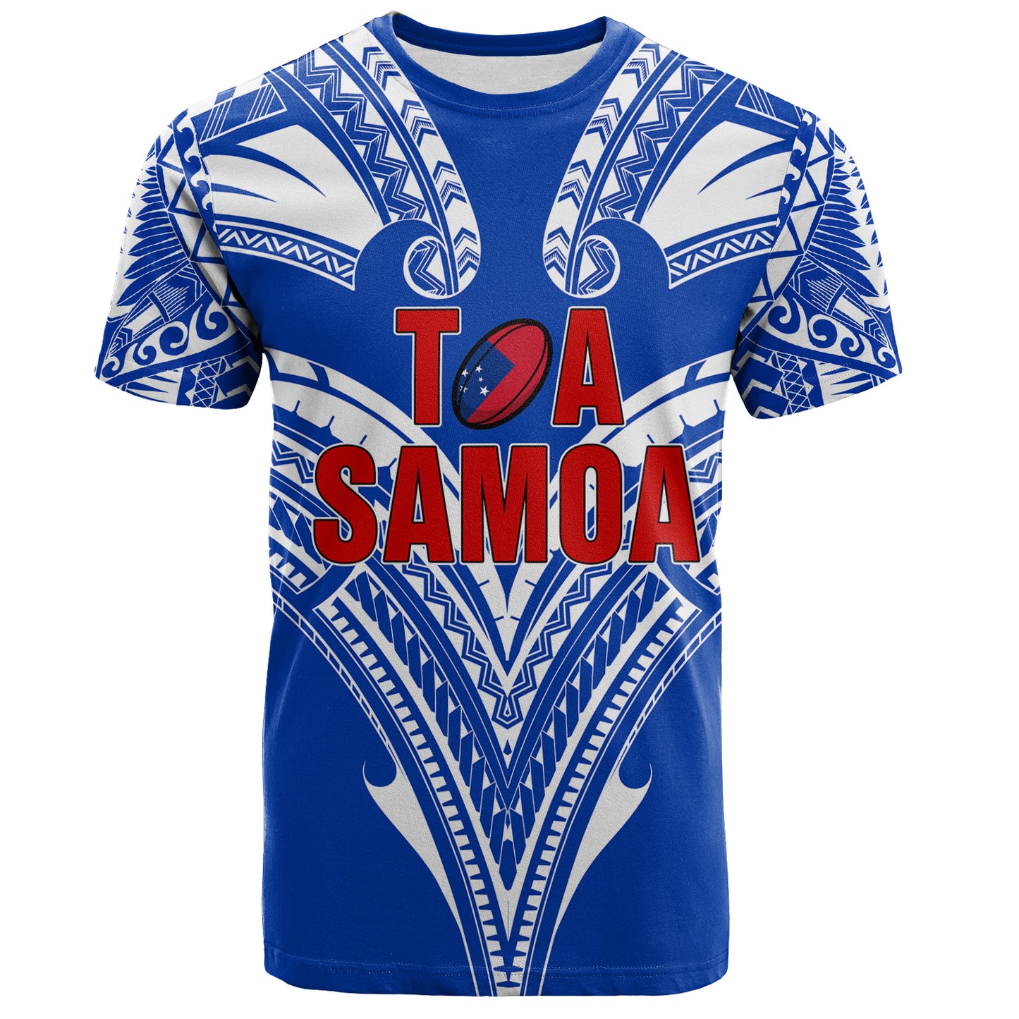 Toa Samoa T-Shirt Rugby Player Sport Style