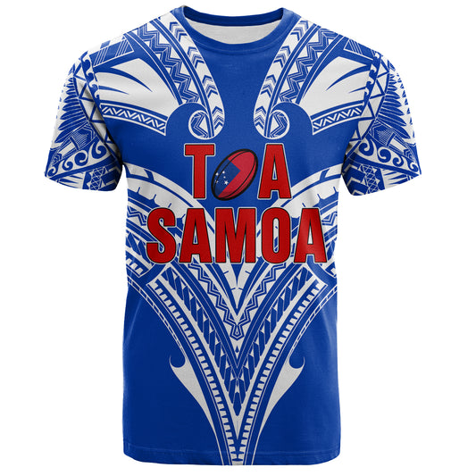 Toa Samoa T-Shirt Rugby Player Sport Style