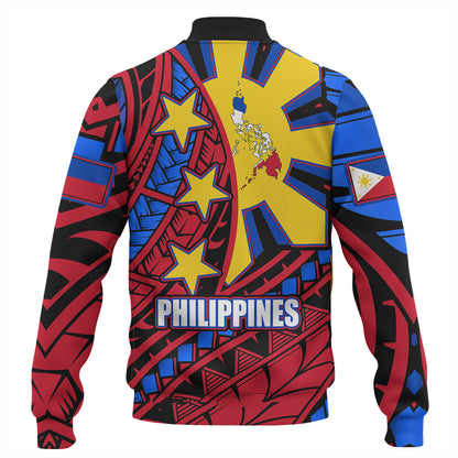 Philippines Baseball Jacket Custom Lapu-Lapu The Legendary Filipino Hero