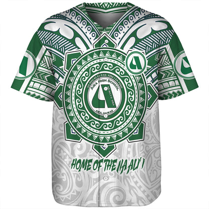 Hawaii Baseball Shirt Custom Aiea High School Home Of The Na Ali'i Tribal Style