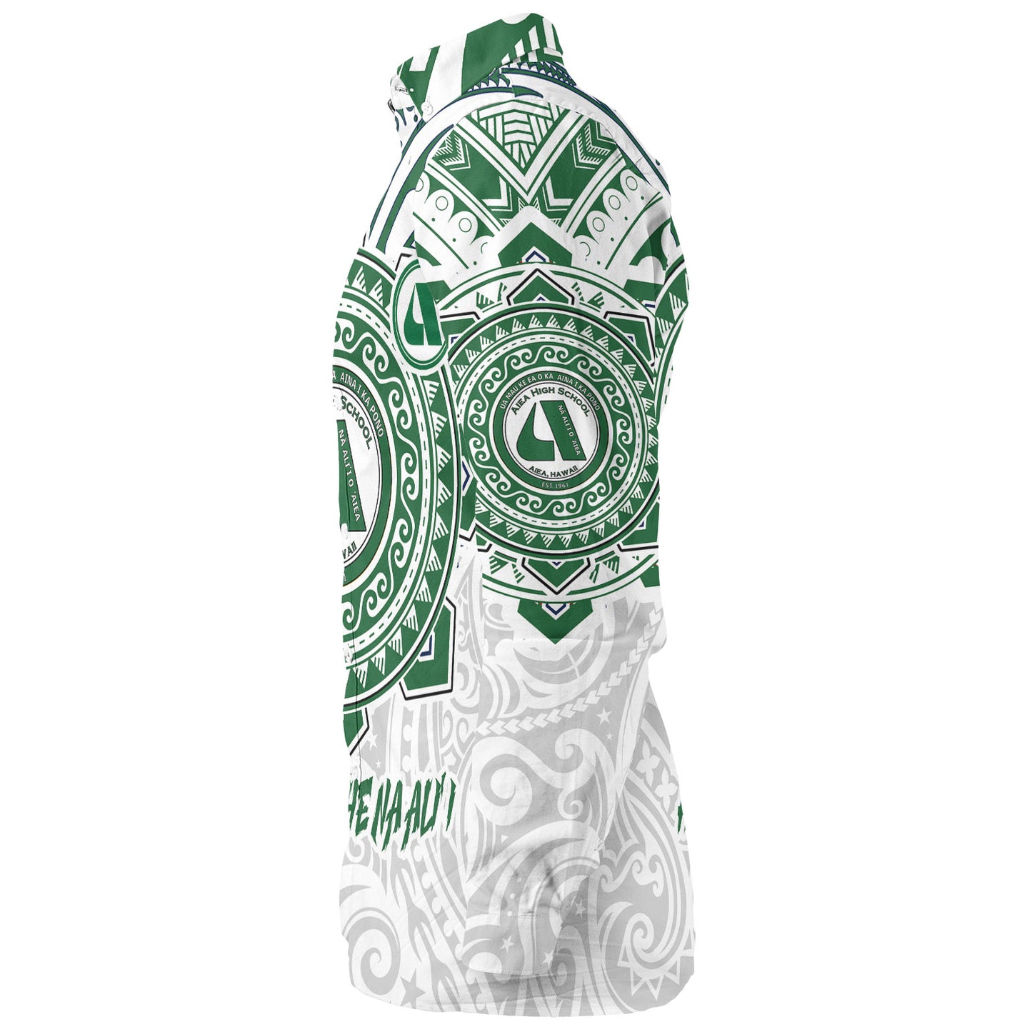 Hawaii Long Sleeve Shirt Custom Aiea High School Home Of The Na Ali'i Tribal Style