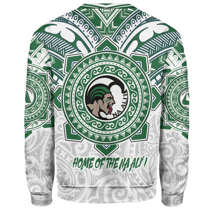 Hawaii Sweatshirt Custom Aiea High School Home Of The Na Ali'i Tribal Style