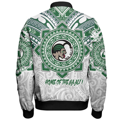 Hawaii Bomber Jacket Custom Aiea High School Home Of The Na Ali'i Tribal Style