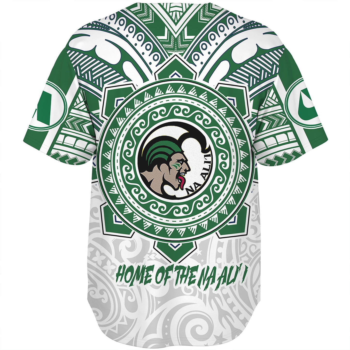 Hawaii Baseball Shirt Custom Aiea High School Home Of The Na Ali'i Tribal Style