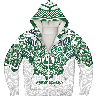 Hawaii Sherpa Hoodie Custom Aiea High School Home Of The Na Ali'i Tribal Style