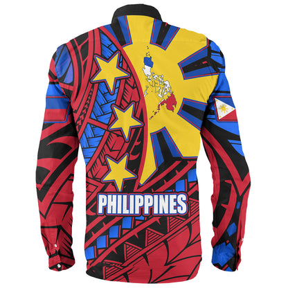Philippines Long Sleeve Shirt Custom Lapu-Lapu The Legendary Filipino Hero