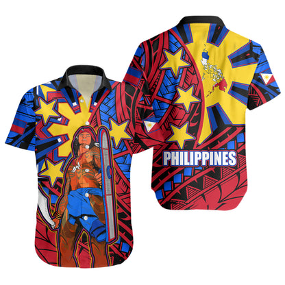 Philippines Short Sleeve Shirt Custom Lapu-Lapu The Legendary Filipino Hero