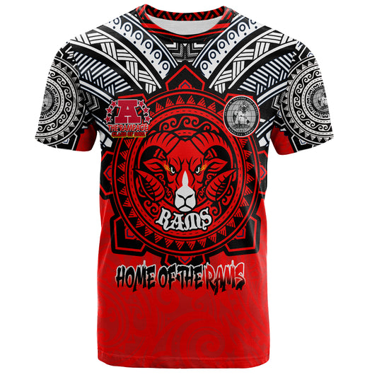 Hawaii T-Shirt Custom Radford High School Home Of The RamPage Tribal Style
