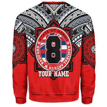 Hawaii Sweatshirt Custom Radford High School Home Of The RamPage Tribal Style