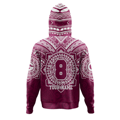 Hawaii Hoodie Custom Farrington High School Home Of The Governors Tribal Style