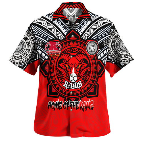 Hawaii Hawaiian Shirt Custom Radford High School Home Of The RamPage Tribal Style