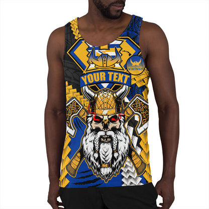 Hawaii Tank Top Custom Hilo High School Home Of The Vikings Polynesian Style