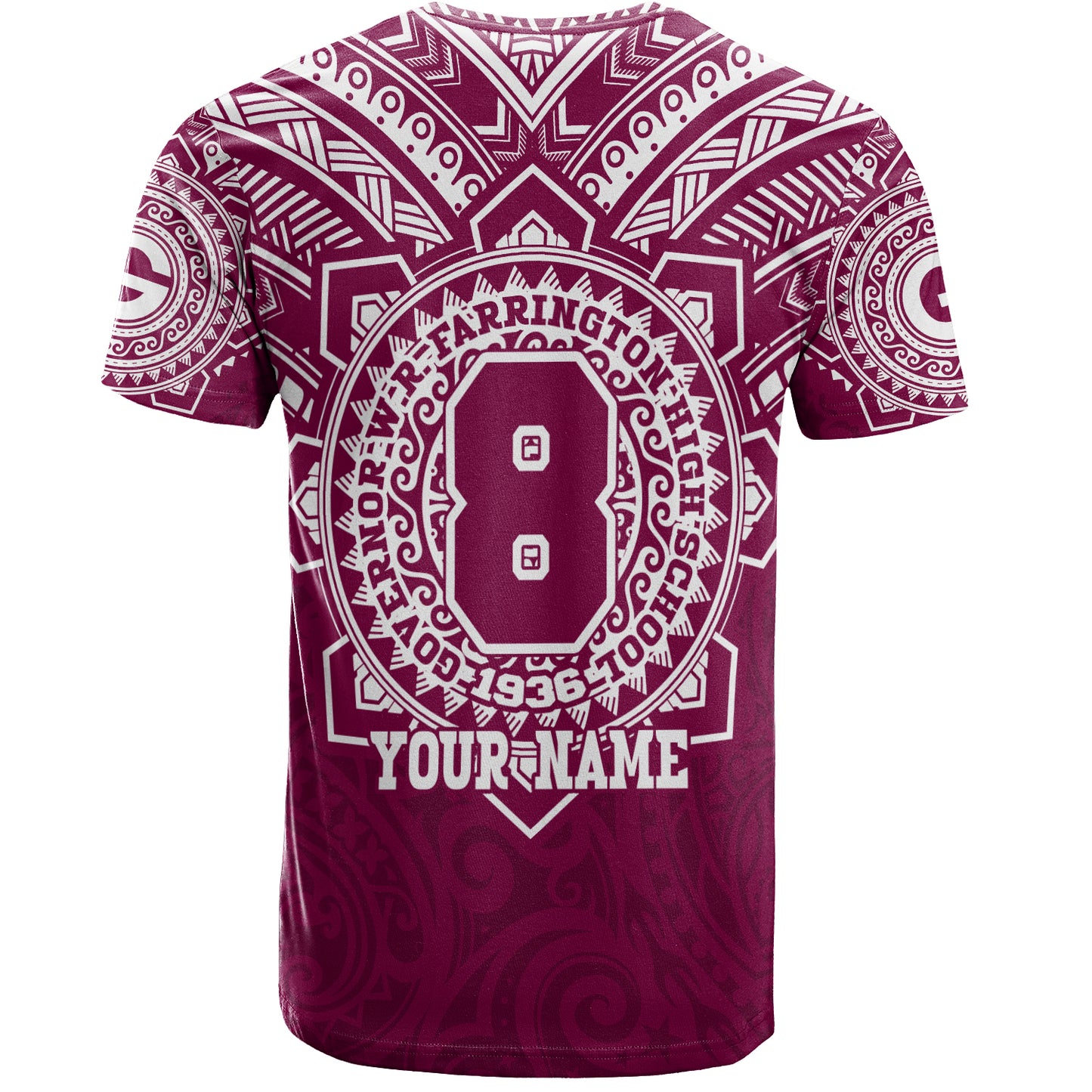 Hawaii T-Shirt Custom Farrington High School Home Of The Governors Tribal Style