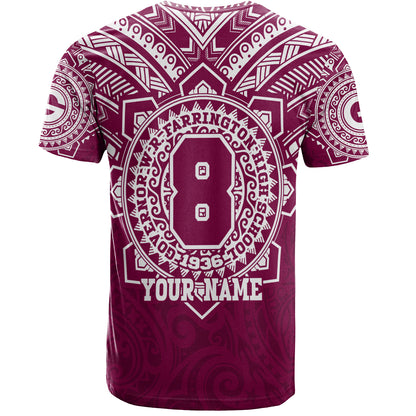 Hawaii T-Shirt Custom Farrington High School Home Of The Governors Tribal Style