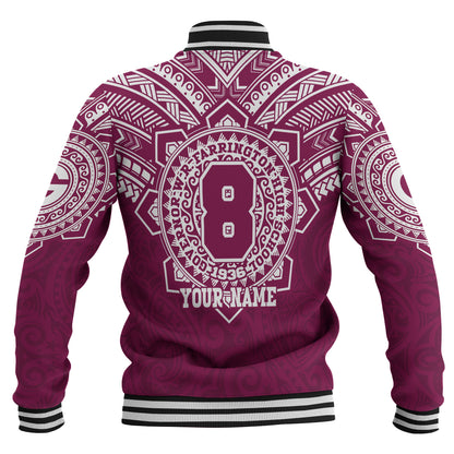 Hawaii Baseball Jacket Custom Farrington High School Home Of The Governors Tribal Style