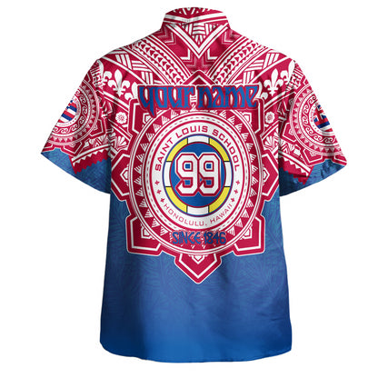 Hawaii Hawaiian Shirt Custom Saint Louis School Memor et Fidelis Brother Hood For Life Tribal Style