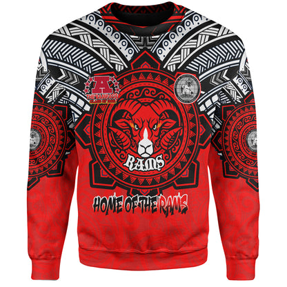 Hawaii Sweatshirt Custom Radford High School Home Of The RamPage Tribal Style