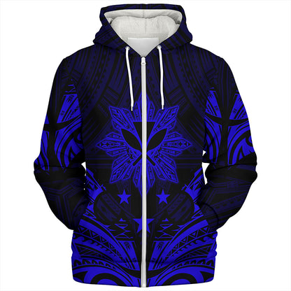 Philippines Sherpa Hoodie - Sun Filipino With Kanaka Maoli Style