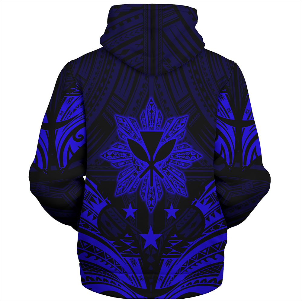 Philippines Sherpa Hoodie - Sun Filipino With Kanaka Maoli Style