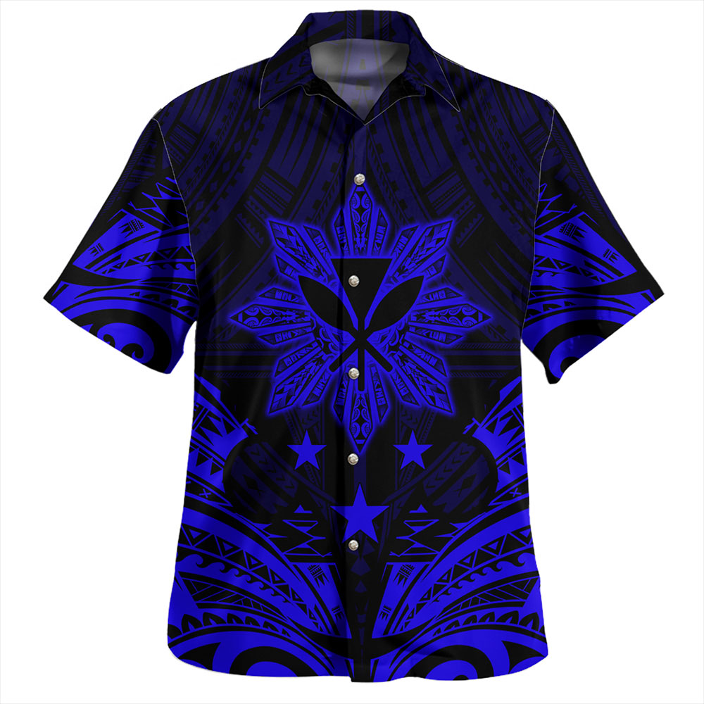 Philippines Hawaiian Shirt - Sun Filipino With Kanaka Maoli Style