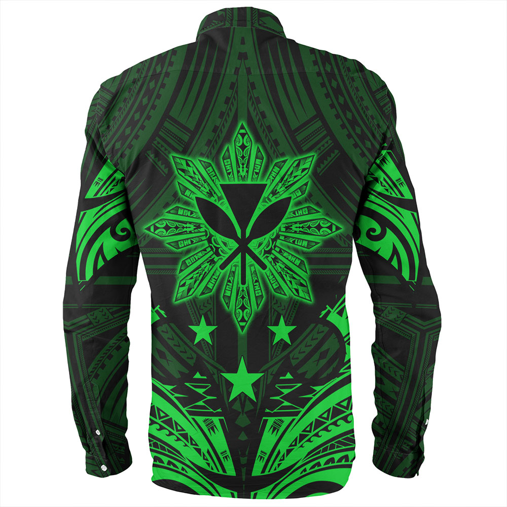 Philippines Long Sleeve Shirt - Sun Filipino With Kanaka Maoli Style