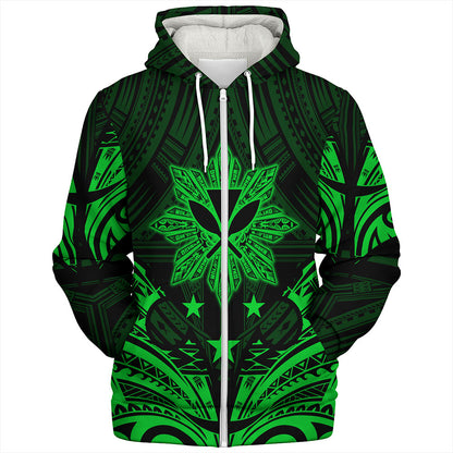 Philippines Sherpa Hoodie - Sun Filipino With Kanaka Maoli Style